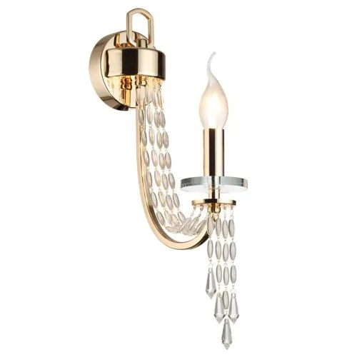 Бра ODEON LIGHT  5063/1W CAPEL хрусталь/прозрачный 